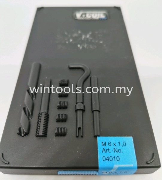 M6 X 1.0 ART. NO. 04010 VOLKEL THREAD REPAIR KIT THREAD REPAIR KIT SET VOLKEL (GERMANY) Penang, Malaysia Supplier, Suppliers, Supply, Supplies | Wintools Engineering Technology Sdn Bhd