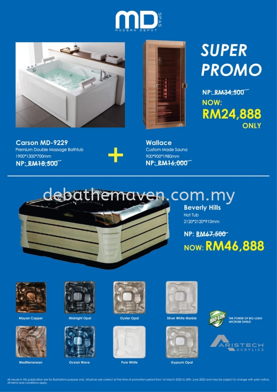 SUPER PROMO - MD JACUZZI & SAUNA