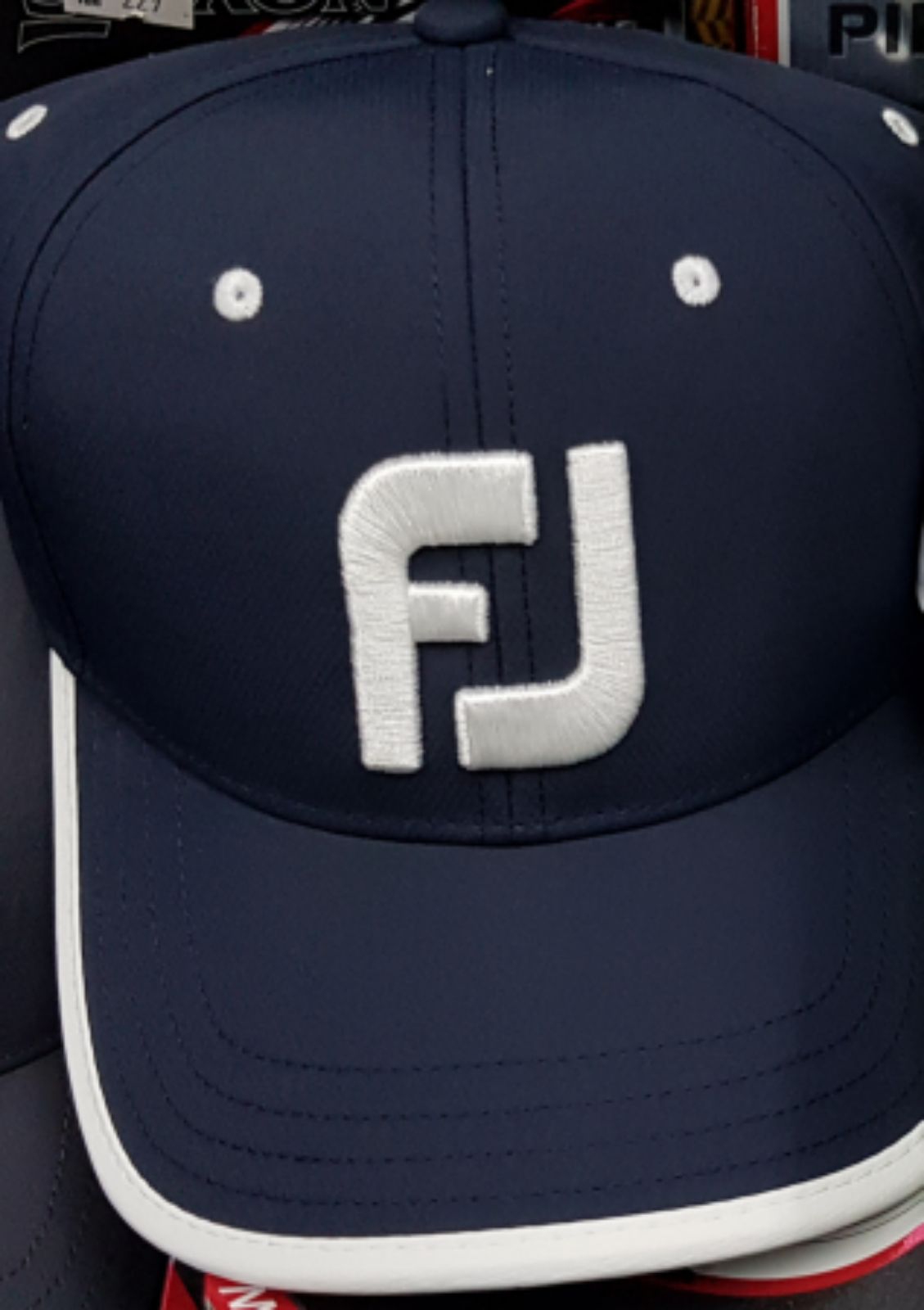 FJ DRI FIT NAVY BLUE STRUCTURED CAP