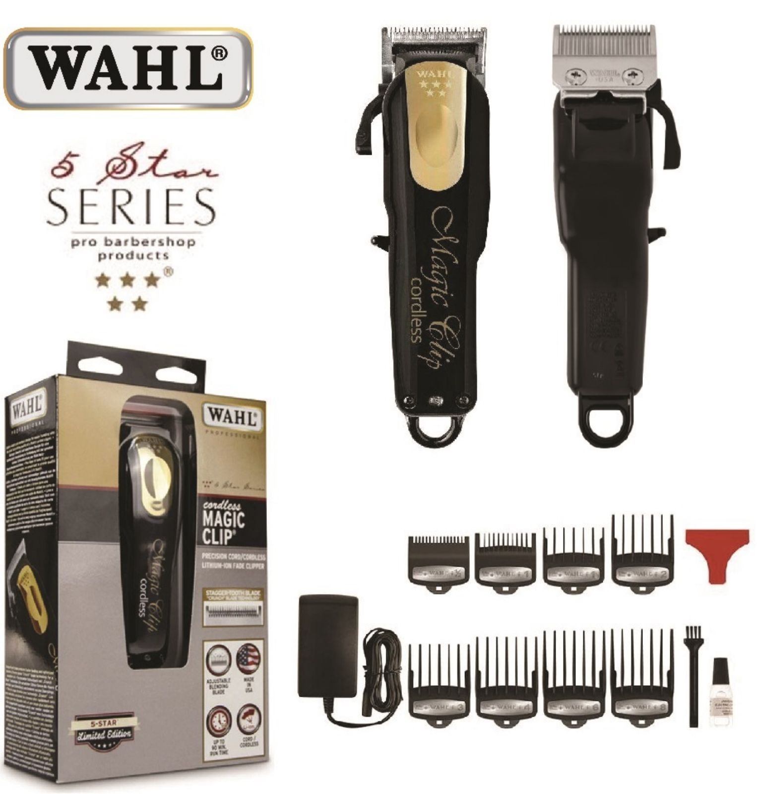 wahl magic clip cordless accessories