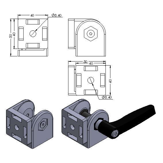 CP-SJ4040-8 | CP-SJ4040H-8 SWIVEL JOINT ACCESSORIES Malaysia, Selangor, Kuala Lumpur (KL), Puchong Supplier, Suppliers, Supply, Supplies | Compact MT Engineering Sdn Bhd