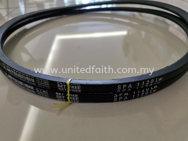 V-BELT SPA 1120 (MITSUBOSHI) Mitsuboshi Belting Selangor, Malaysia, Kuala Lumpur (KL), Singapore, Puchong, Petaling Jaya (PJ), Pandan Jaya Supplier, Suppliers, Supply, Supplies | United Faith Sdn Bhd