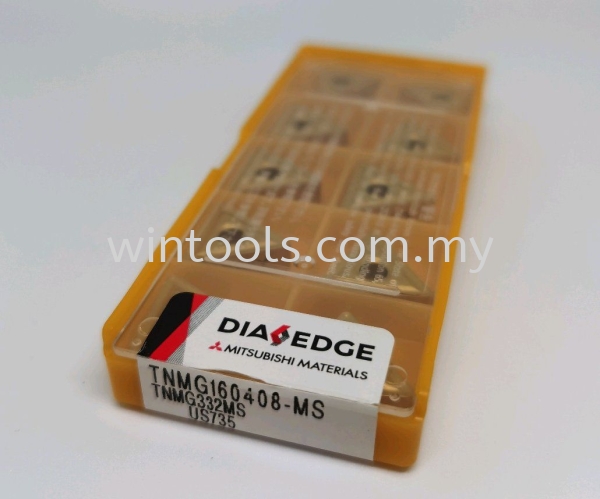 TNMG160408MS / US735  TNMG160408MS / US735 TURNING INDEXABLE INSERTS MITSUBISHI (JAPAN) Penang, Malaysia Supplier, Suppliers, Supply, Supplies | Wintools Engineering Technology Sdn Bhd