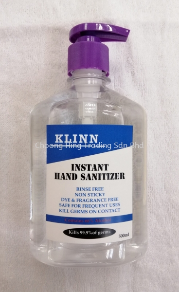 KLINN - INSTANT HAND SANITIZER COVID-19 Malaysia, Kuala Lumpur (KL), Selangor Supplier, Supply, Manufacturer | Choong Hing Trading Sdn Bhd