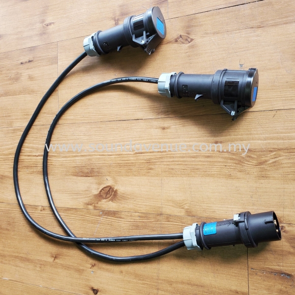 Mennekes 16A3P Male To Female Cable Splitter Power Cable & Accessories Kuala Lumpur (KL), Malaysia, Selangor, Pudu Supplier, Supply, Supplies, Manufacturer | Sound Avenue Sdn Bhd