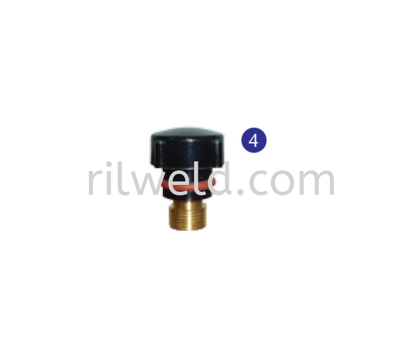 WP17 Short Back Cap WP17 Series 150Amps Air Cooled TIG Torches TIG TORCH & PARTS RIL TECH Selangor, Malaysia, Kuala Lumpur (KL), Puchong Supplier, Distributor, Supply, Supplies | RIL Weld Industry Sdn Bhd