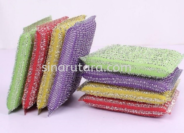 BX34115-4 4 PCS Scouring Pads Scouring Pads Kitchen Tools Sinar Kedah, Malaysia, Lunas Supplier, Suppliers, Supply, Supplies | TH Sinar Utara Trading