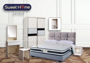 Eco Series Sweet Home Penang Furniture 4 x 6 feet wardrobe
