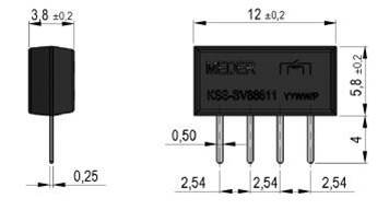 standex mk10 series reed sensor