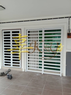 Installation Mild Steel Window&Door at Shah Alam (Window&Door)