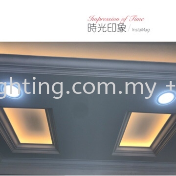  Promosi Cornice Siap Wiring + Led Downlight + Cat ~ No XX , Jalan Bestari 90 , Rini Homes 7  Johor Bahru JB Skudai Renovation | One Stop Lighting & Renovation