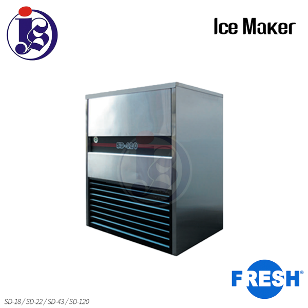 FRESH Ice Maker SD-18 / SD-22 / SD-43 / SD-120 Ice Machine Kitchen Appliances Selangor, Malaysia, Kuala Lumpur (KL), Seri Kembangan Supplier, Suppliers, Supply, Supplies | JS Kitchenware Sdn Bhd