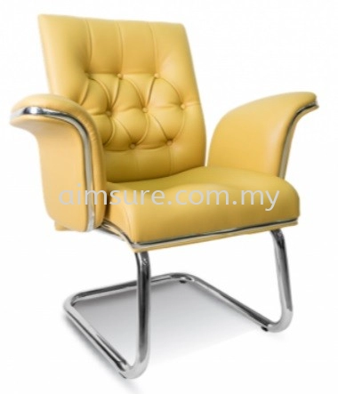 Grand Director visitor chair AIM1088SY(Chrome) Side view