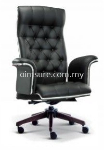 Grand highback chair AIM2181H(Wood colour)