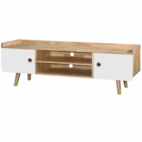full solid wood Carl TV cabinet