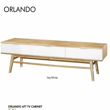 Orlando Full Solid Quality TV Cabinet 6 feet