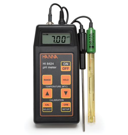 HANNA - Portable pH/ mV Meter (HI8424) Water Analysis Meter  Melaka, Malaysia, Ayer Keroh Supplier, Suppliers, Supply, Supplies | Carlssoon Technologies (Malaysia) Sdn Bhd