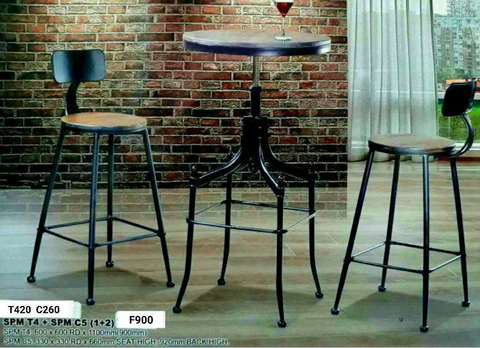 Bar Table Set with bar chairs