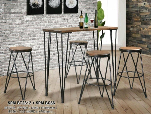 Bar Table Set with bar chairs | Cafe Furniture