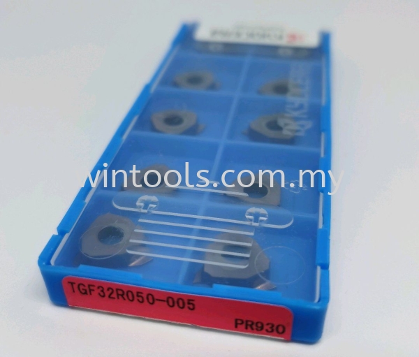 TGF32R050-005 / PR930  EXTERNAL SHALLOW GROOVING INSERTS KYOCERA (JAPAN) Penang, Malaysia Supplier, Suppliers, Supply, Supplies | Wintools Engineering Technology Sdn Bhd