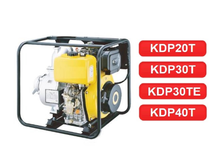 KDP20T / KDP30T / KDP30TE / KDP40T Diesel Water Pump Singapore