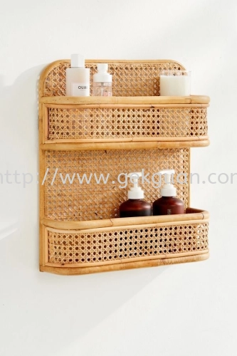 SHELF 010 - RATTAN SHELF