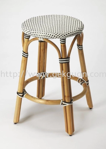 RBS 014 - RATTAN BAR STOOL