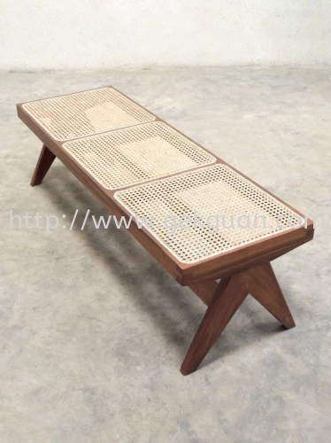 BENCH 011 - RATTAN BENCH