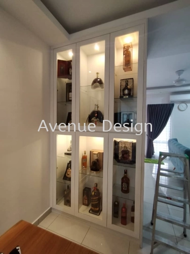 Display Cabinet Works at Subang Mas