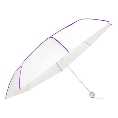 U7014 - 21" 2 Fold Umbrella (With Colourful Piping)