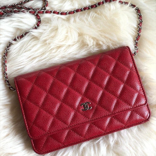 (SOLD) Chanel Classic Wallet on Chain Red Caviar SHW Chanel Kuala Lumpur (KL), Selangor, Malaysia. Supplier, Retailer, Supplies, Supply | BSG Infinity (M) Sdn Bhd