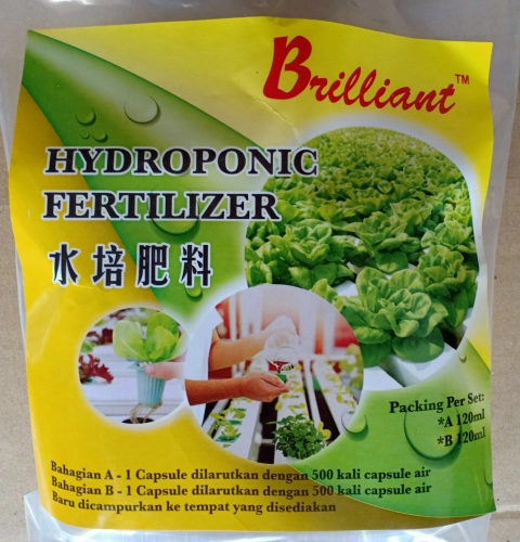 Hydroponic Fertilizer  水培肥料  (A)120ml + (B)120ml 