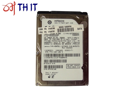 HITACHI 500GB SATA 2.5 SATA HDD 7200RPM (Used Item)