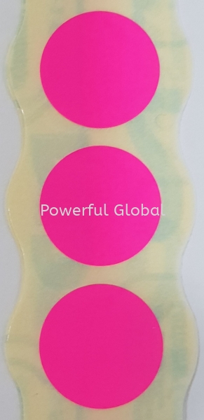 METO Label Dia 14mm Fluorescet Pink METO Label METO Malaysia, Selangor, Kuala Lumpur (KL), Rawang Manufacturer, Supplier, Supply, Supplies | Powerful Global Supplies