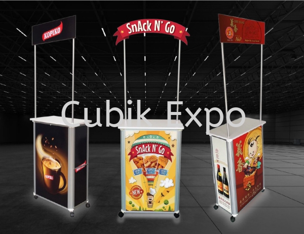 ALUMINIUM COUNTER PORTABLE COUNTER DISPLAY SERIES PORTABLE DISPLAY SERIES Malaysia, Selangor, Kuala Lumpur (KL), Seri Kembangan Manufacturer, Supplier, Supply, Supplies | Cubik Expo Sdn Bhd