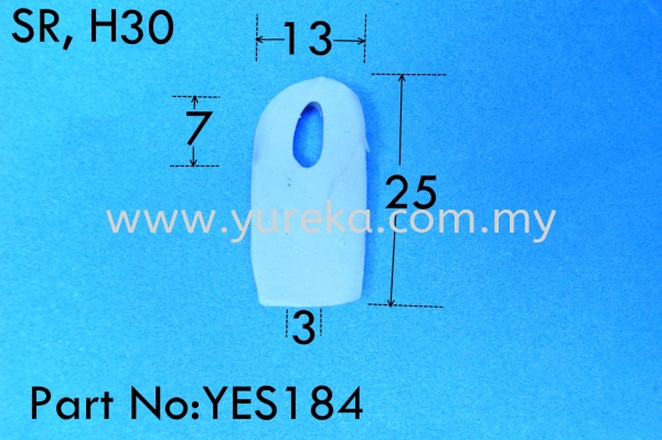 YES184 Grey D Profile Silicone Rubber Extrusion Rubber Extrusion Malaysia, Kuala Lumpur (KL), Selangor, Johor Bahru (JB) Manufacturer, Supplier, Supply, Supplies | Yureka Sdn Bhd