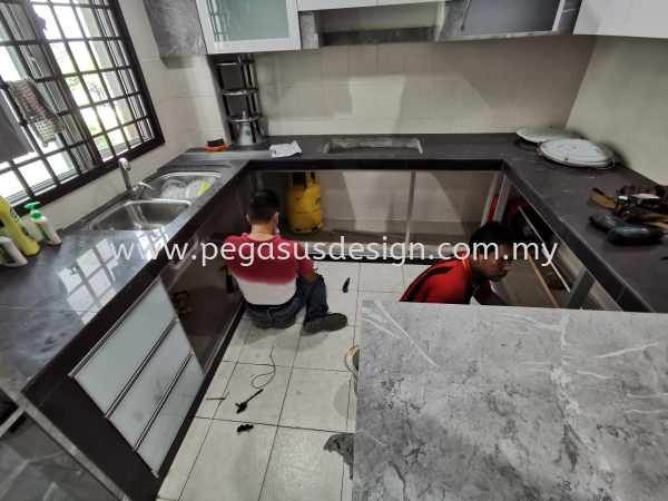  Kitchen Cabinet Design Johor Bahru (JB), Taman Universiti, Skudai Contractor, Service | Pegasus Design & Build Sdn Bhd