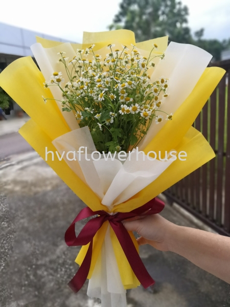 Matricaria Hand Bouquet Others Johor Bahru (JB), Malaysia, Ulu Tiram Supplier, Suppliers, Supply, Supplies | HV A Flower House