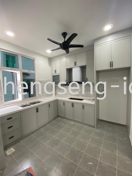  Reka Bentuk Kabinet Reka Bentuk Dapur JB, Johor Bahru, Bandar Uda Utama Design, Service | Heng Seng Interior Design & Renovation