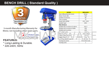 BENCH DRILL 550