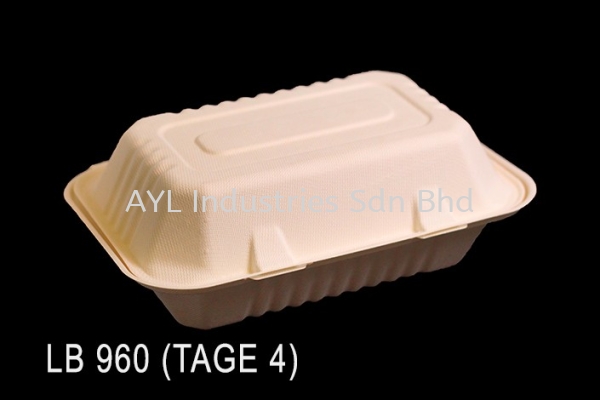 TAGE BAGASSE LUNCH BOX (LB 960) (TAGE 4) (182X137X70) (300PCS) (6X50PCS) BAGASSE LUNCH BOX LUNCH BOX Malaysia, Selangor, Kuala Lumpur (KL), Johor Bahru (JB), Pahang Supplier, Suppliers, Supply, Supplies | AYL Industries Sdn Bhd