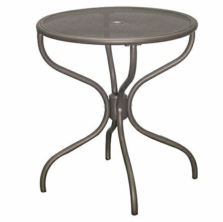 Outdoor Steel Table - Sandy Coffee