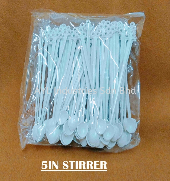 5IN STIRRER 5IN STIRRER SPOON & FORK & CHOP STICK Malaysia, Selangor, Kuala Lumpur (KL), Johor Bahru (JB), Pahang Supplier, Suppliers, Supply, Supplies | AYL Industries Sdn Bhd