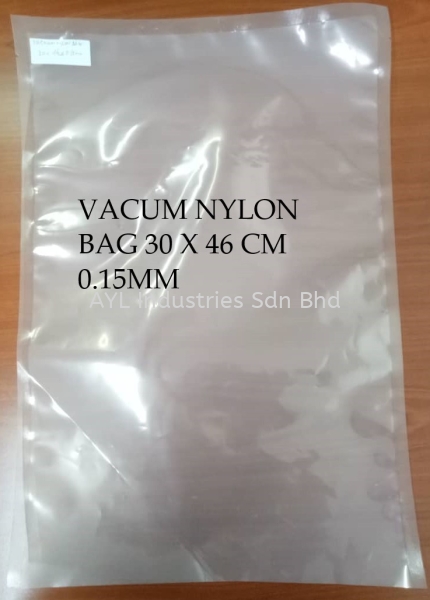 VACUM NYLON BAG 30X46CMX0.15MM VACUM NYLON BAG ZIPPER BAG Malaysia, Selangor, Kuala Lumpur (KL), Johor Bahru (JB), Pahang Supplier, Suppliers, Supply, Supplies | AYL Industries Sdn Bhd