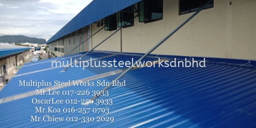 Steel Roofing Structure