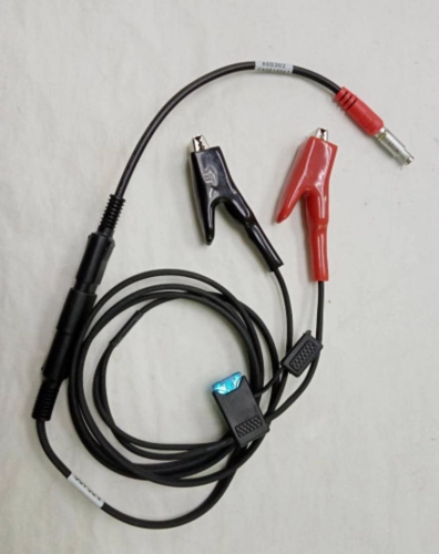 External battery clip 1.8m with fuse for Topcon GPS