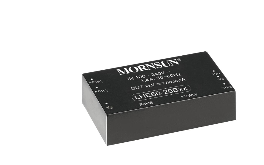 Mornsun Industrial AC-DC converter LHE60-20Bxx series