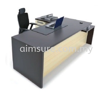 Hudson series L shape Director table AIM7HD 2(Front view)