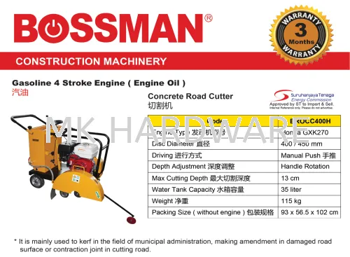 CONCRETE ROAD CUTTER