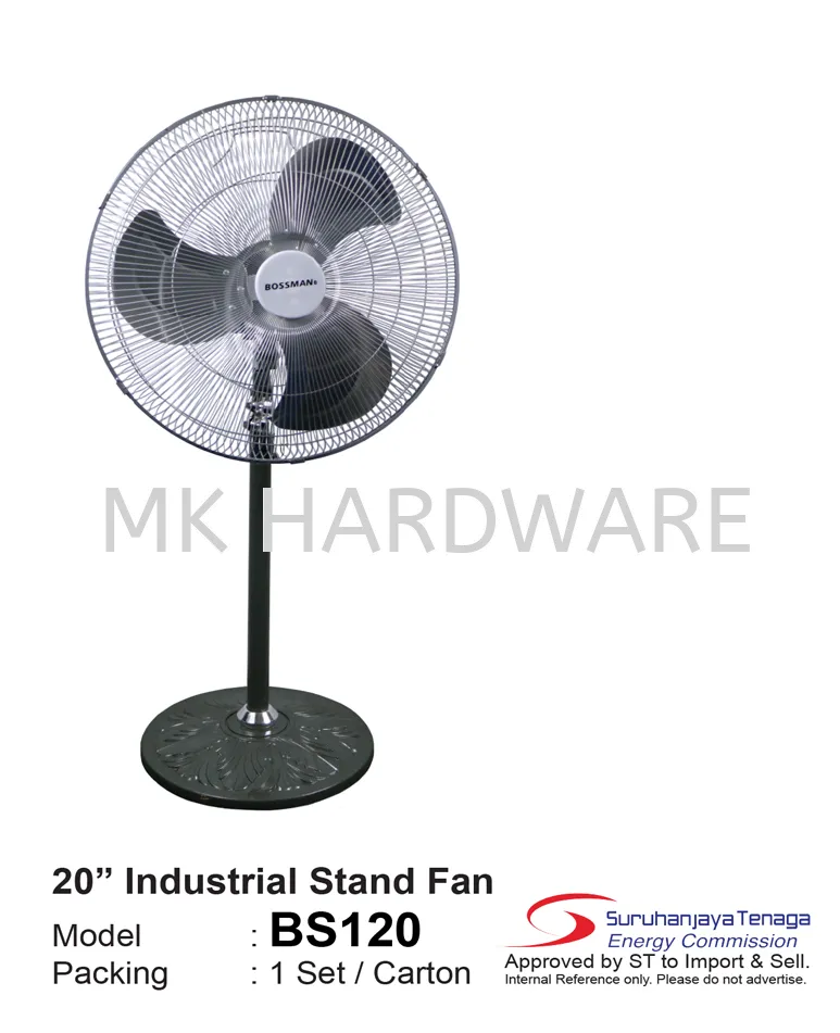 20" INDUSTRIAL STAND FAN